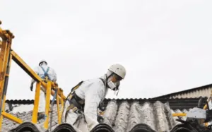 Smaltimento tetto in amianto